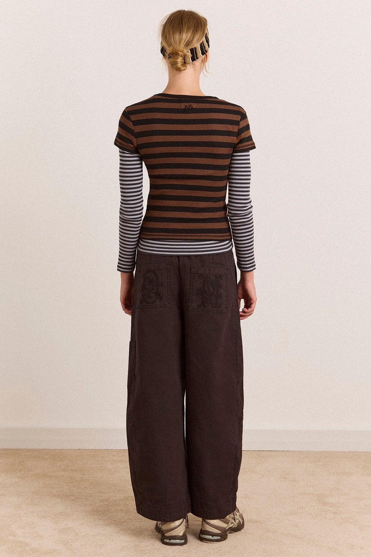Felix Twill Trouser - Washed Black