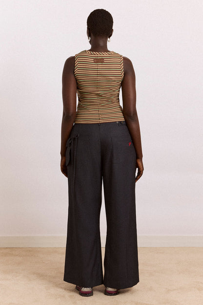 Tatianna Trouser - Pinstripe