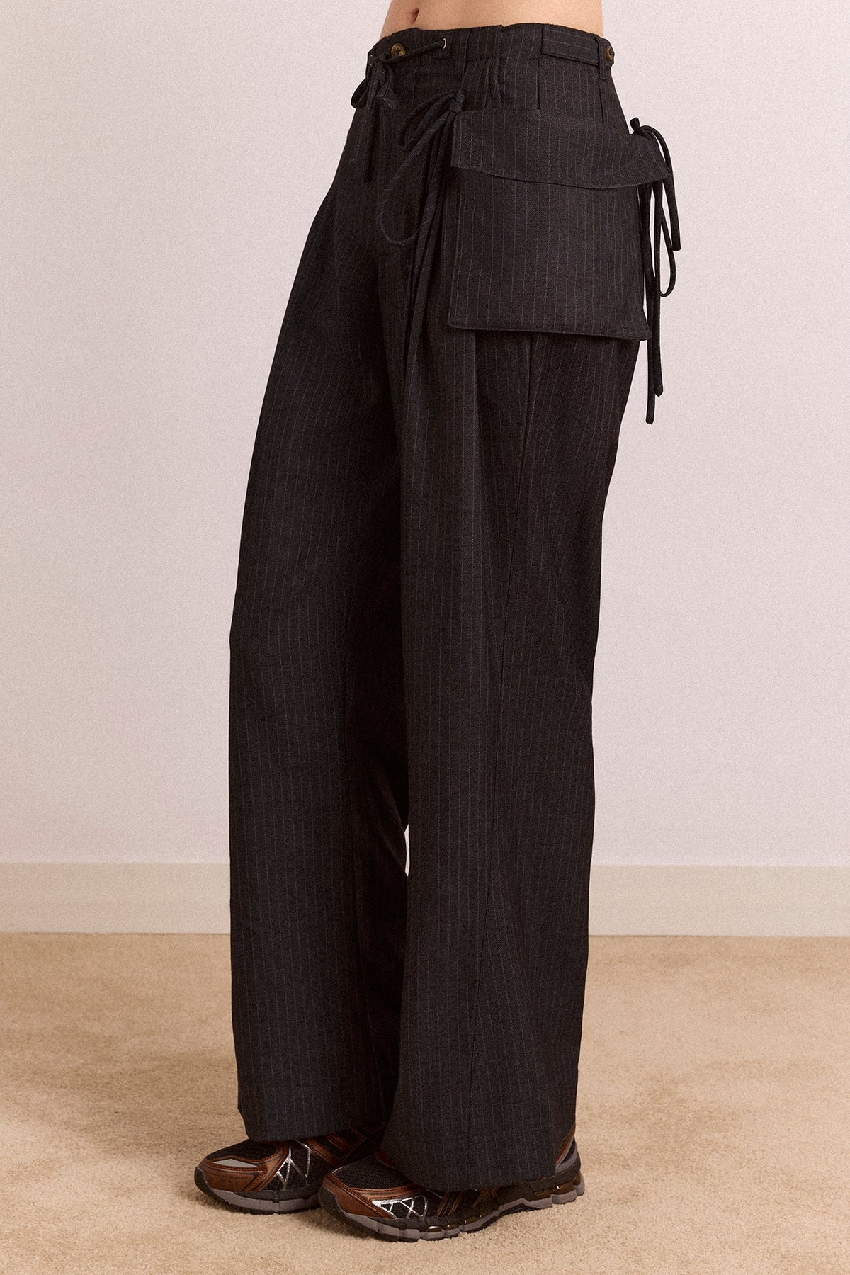 Tatianna Trouser - Pinstripe